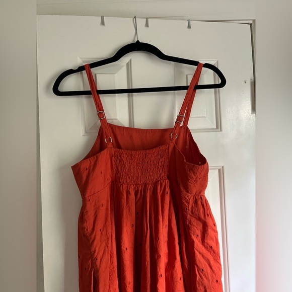 Madewell Eyelet Summertime Cami Midi Dress - Picture 5 of 6
